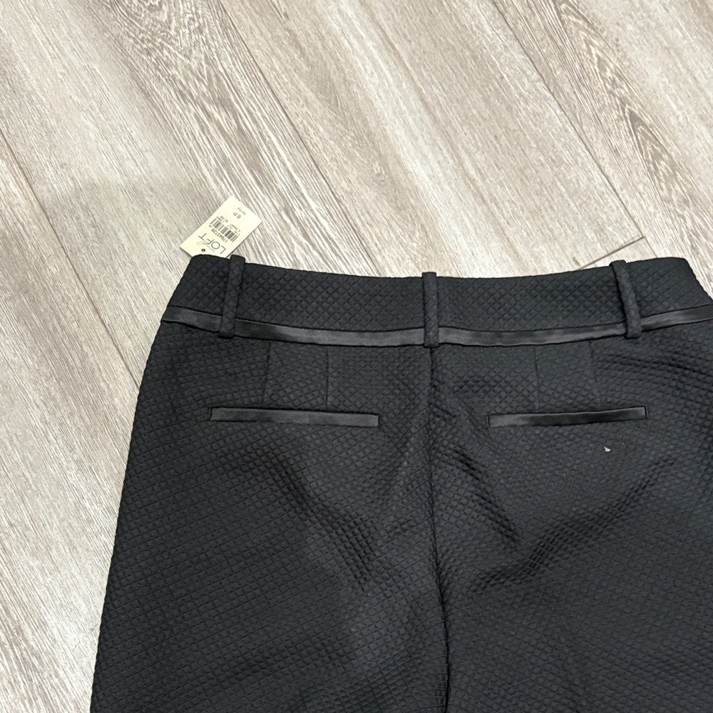 LOFT Textured Black Pants - Picture 10 of 11